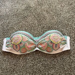 Strapless Swim Top